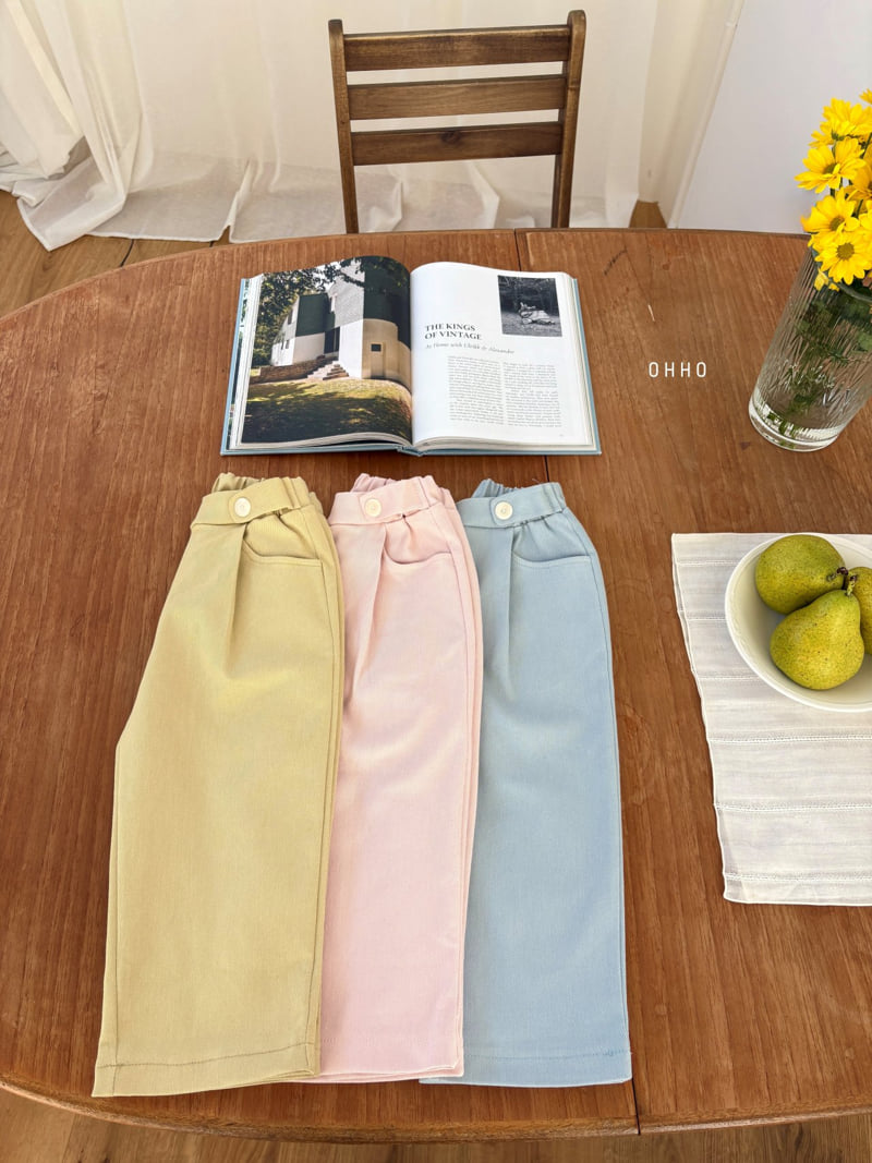 Ohho - Korean Children Fashion - #fashionkids - Milk Pintuck Pants - 2