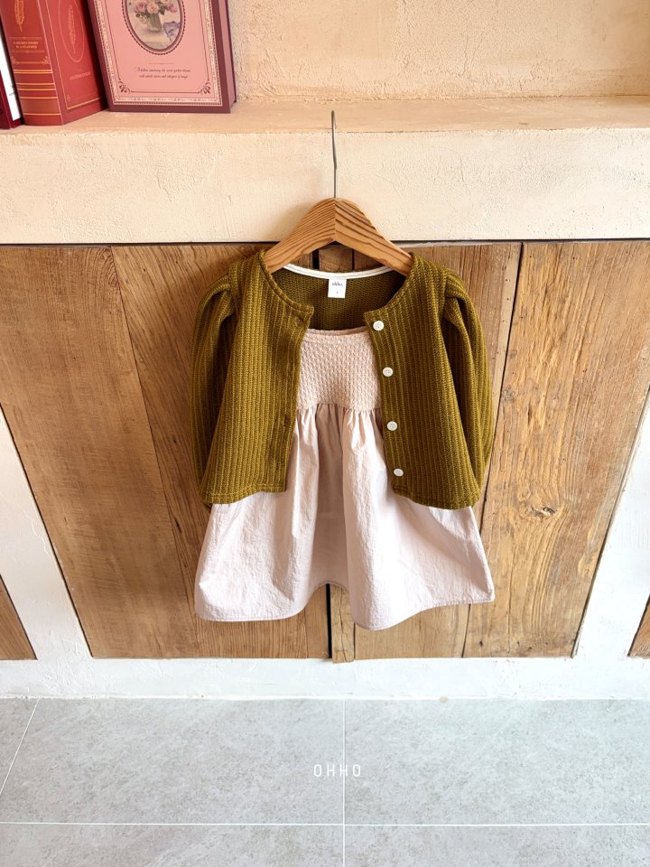 Ohho - Korean Children Fashion - #kidsshorts - Jenny Strap One-piece - 12