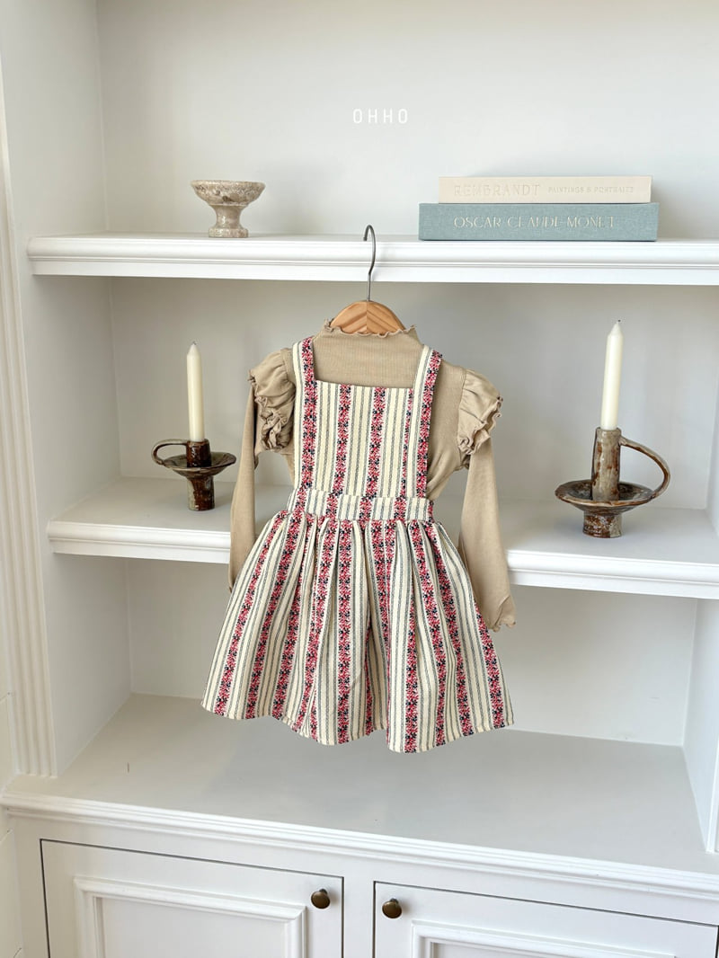 Ohho - Korean Children Fashion - #kidsshorts - French Wing Tee - 10