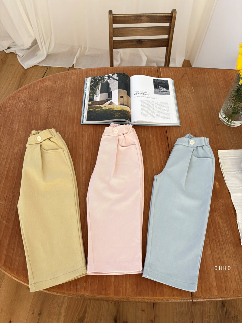 Ohho - Korean Children Fashion - #kidsshorts - Milk Pintuck Pants - 4