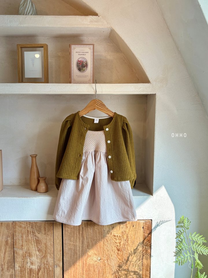 Ohho - Korean Children Fashion - #magicofchildhood - Rushed Cardigan - 2