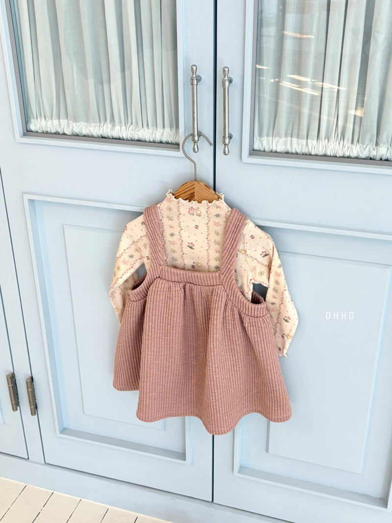 Ohho - Korean Children Fashion - #minifashionista - Sweet Mock Neck Tee - 8