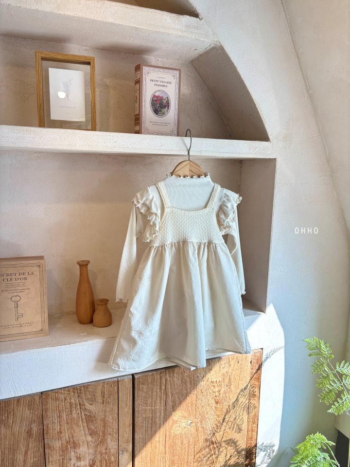 Ohho - Korean Children Fashion - #prettylittlegirls - Jenny Strap One-piece - 5