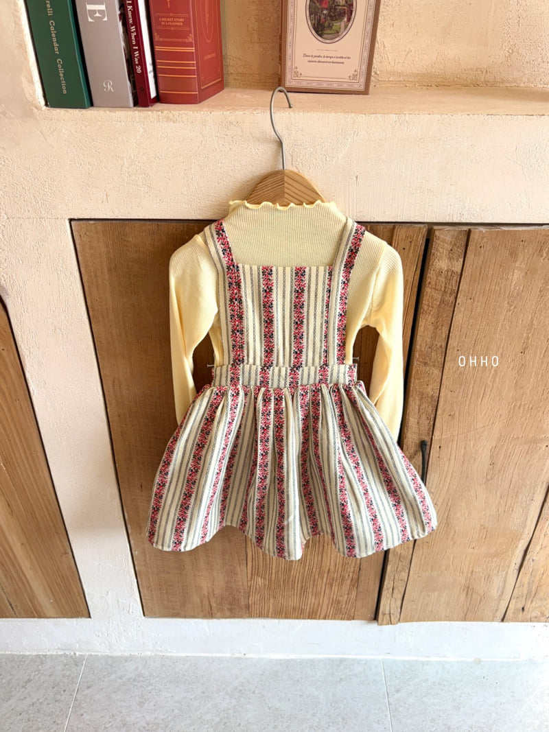 Ohho - Korean Children Fashion - #prettylittlegirls - 26 Dove Ribbed Mock Neck Tee - 8