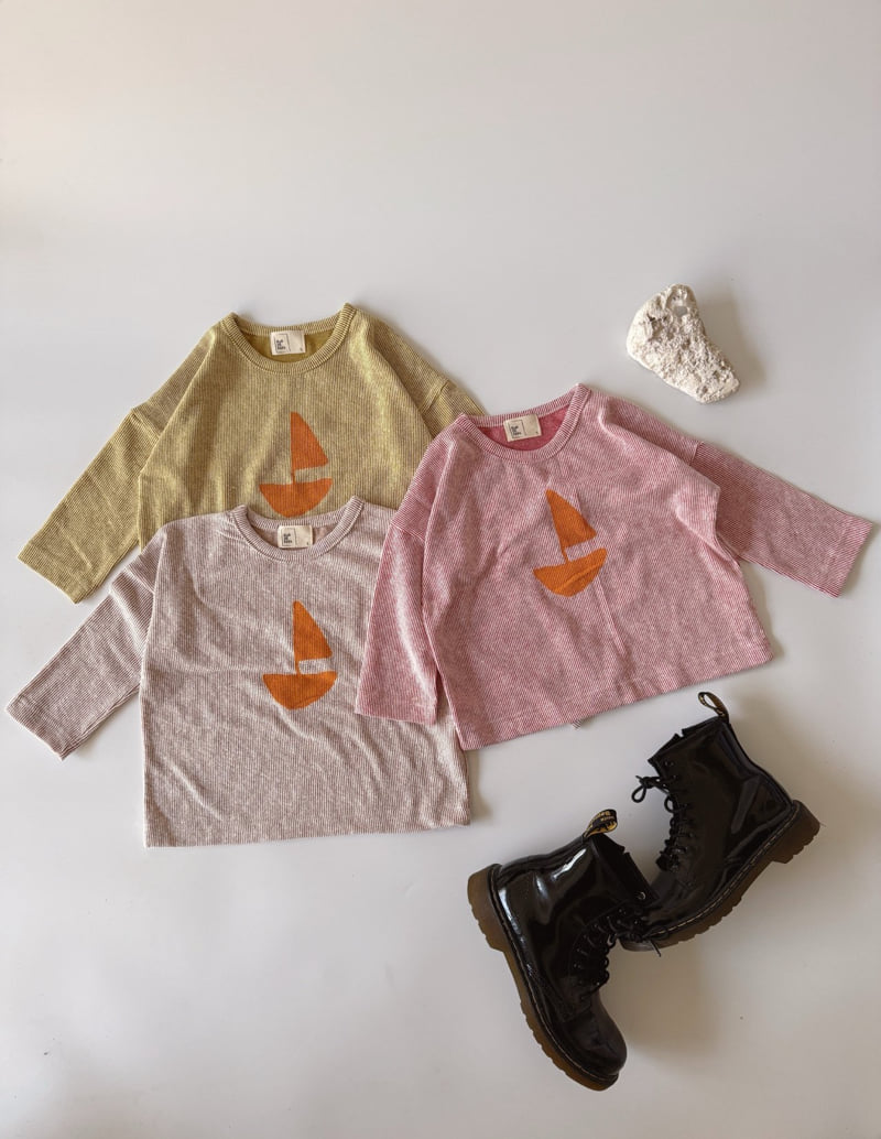 Ojodepapa - Korean Children Fashion - #kidsstore - Yacht Tee - 3