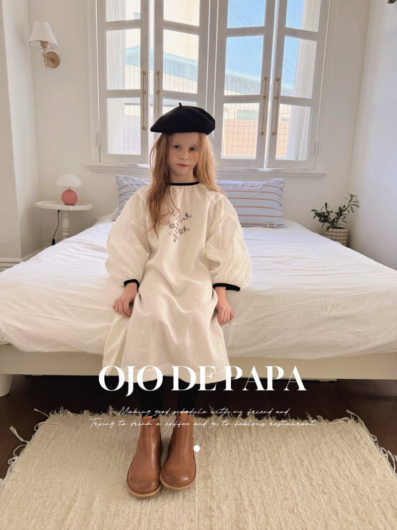 Ojodepapa - Korean Children Fashion - #magicofchildhood - Suji One-Piece