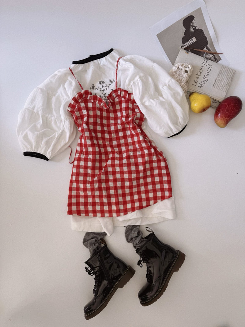 Ojodepapa - Korean Children Fashion - #magicofchildhood - Pinky One-piece - 4