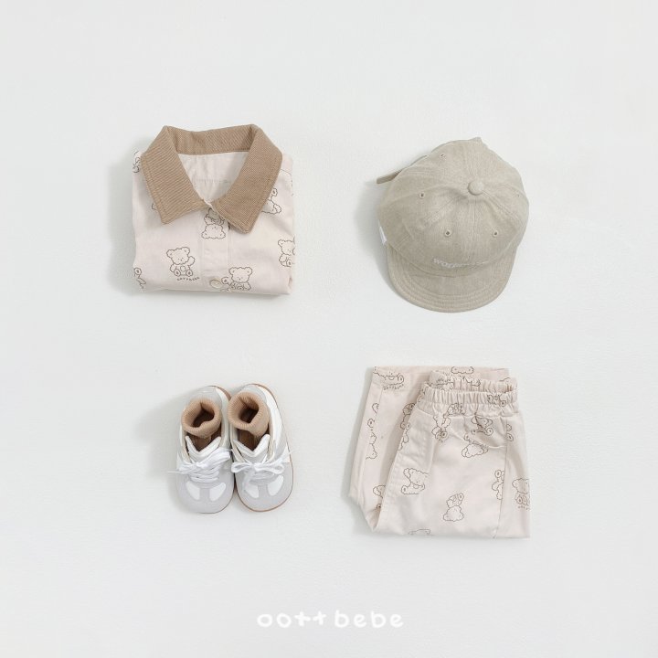 Oott Bebe - Korean Baby Fashion - #babyboutique - Flip Bear Jacket - 7