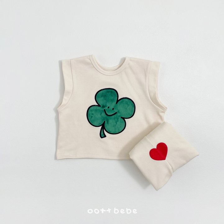 Oott Bebe - Korean Baby Fashion - #babyboutiqueclothing - Lucky Friends Vest - 6