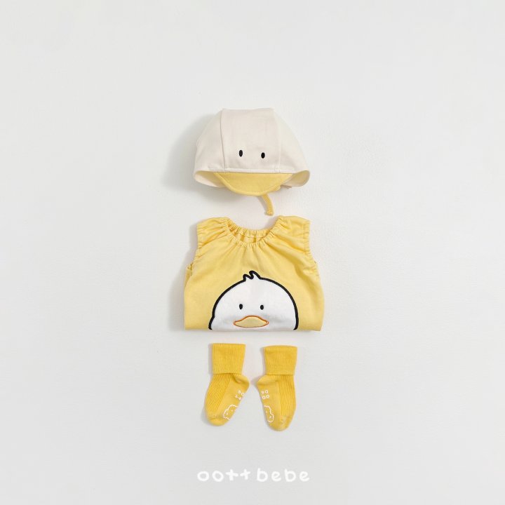 Oott Bebe - Korean Baby Fashion - #babyboutiqueclothing - Lucky Friends Suit - 5