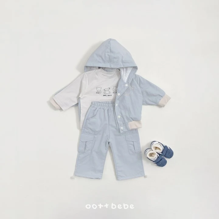 Oott Bebe - Korean Baby Fashion - #babyboutiqueclothing - Steady Cargo Pants - 4