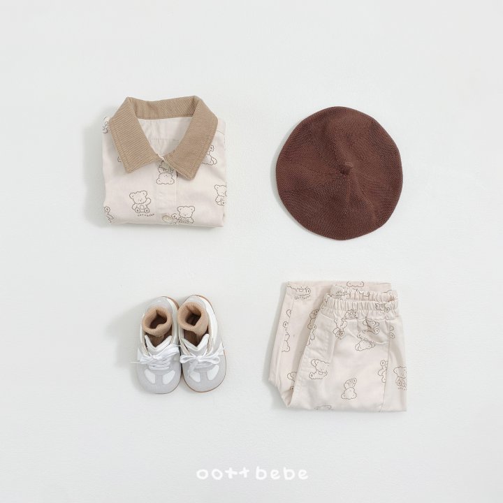 Oott Bebe - Korean Baby Fashion - #babyfashion - Flip Bear Jacket - 11