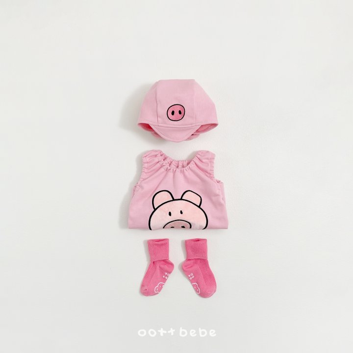 Oott Bebe - Korean Baby Fashion - #babyfashion - Lucky Friends Suit - 7