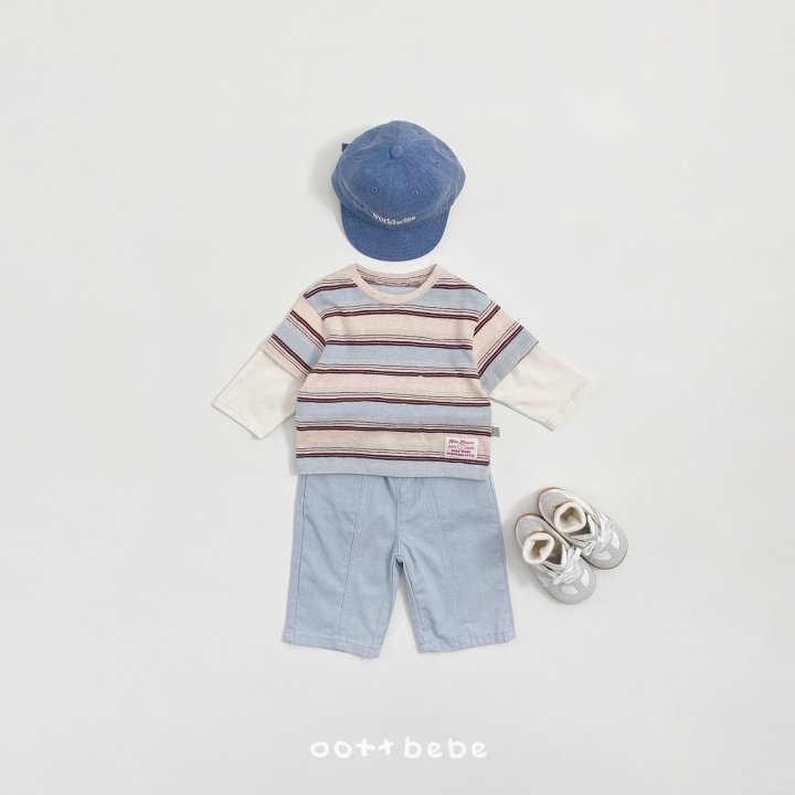 Oott Bebe - Korean Baby Fashion - #babyfever - Pigment Pants - 3