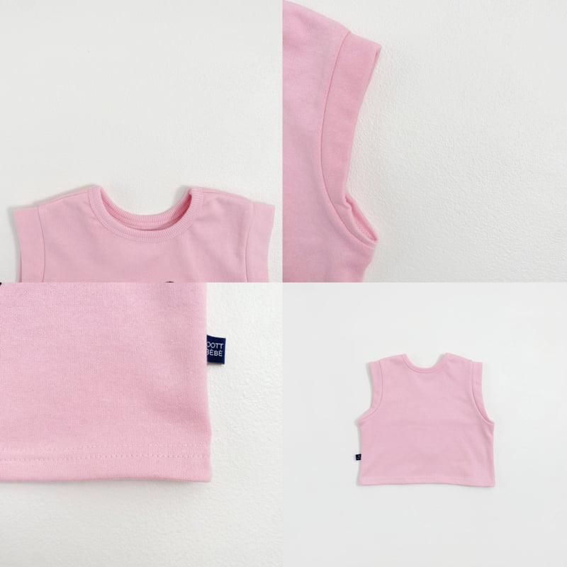 Oott Bebe - Korean Baby Fashion - #babylifestyle - Lucky Friends Vest - 11