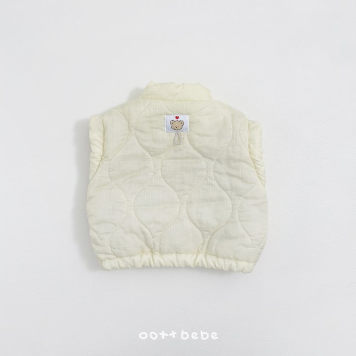 Oott Bebe - Korean Baby Fashion - #babyootd - Today Quilted Vest - 8