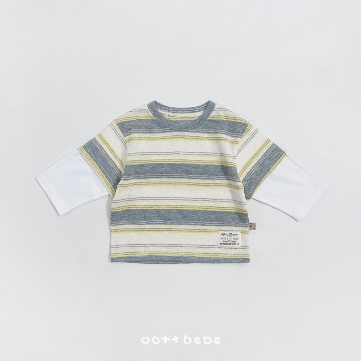 Oott Bebe - Korean Baby Fashion - #babyootd - Breeze Layered Tee - 6