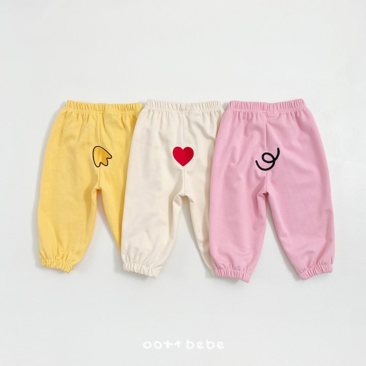 Oott Bebe - Korean Baby Fashion - #babyoutfit - Lucky Friends Gojengi Pants