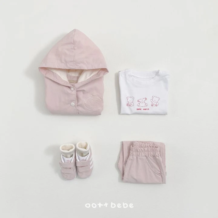 Oott Bebe - Korean Baby Fashion - #babyoutfit - Steady Hooded Windbreaker - 10