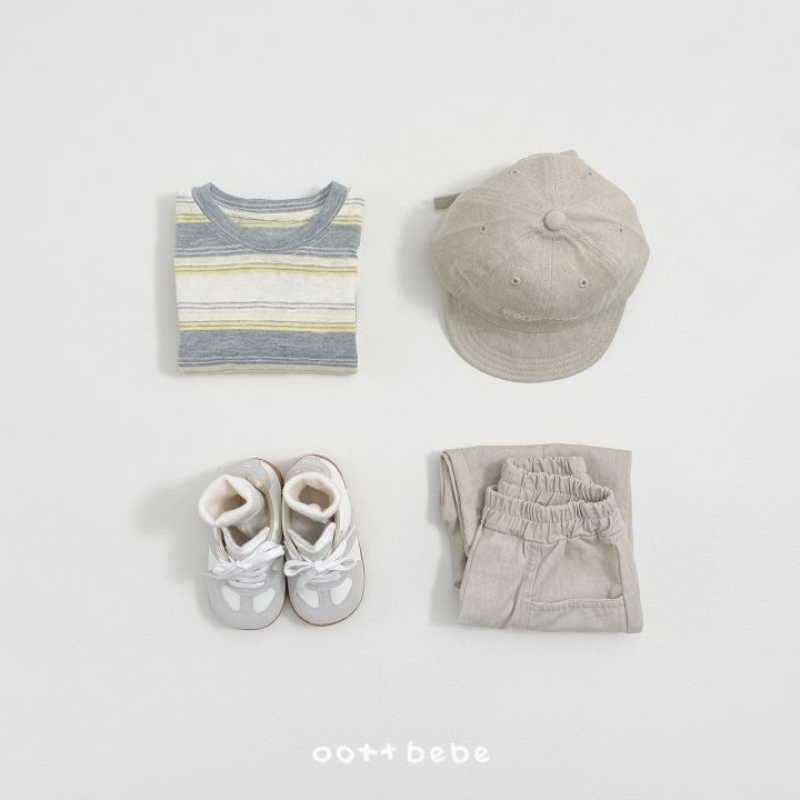 Oott Bebe - Korean Baby Fashion - #babyoutfit - Pigment Pants - 8
