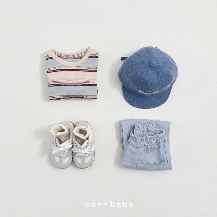 Oott Bebe - Korean Baby Fashion - #babyoutfit - Pigment Pants - 9
