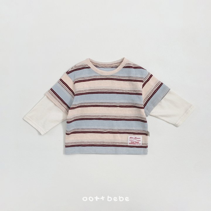 Oott Bebe - Korean Baby Fashion - #babyoutfit - Breeze Layered Tee - 7