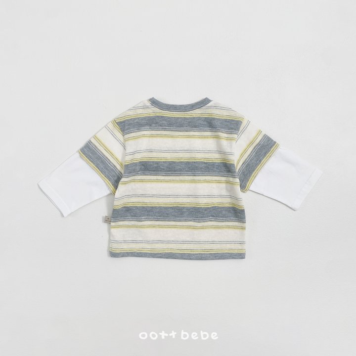 Oott Bebe - Korean Baby Fashion - #babyoutfit - Breeze Layered Tee - 8