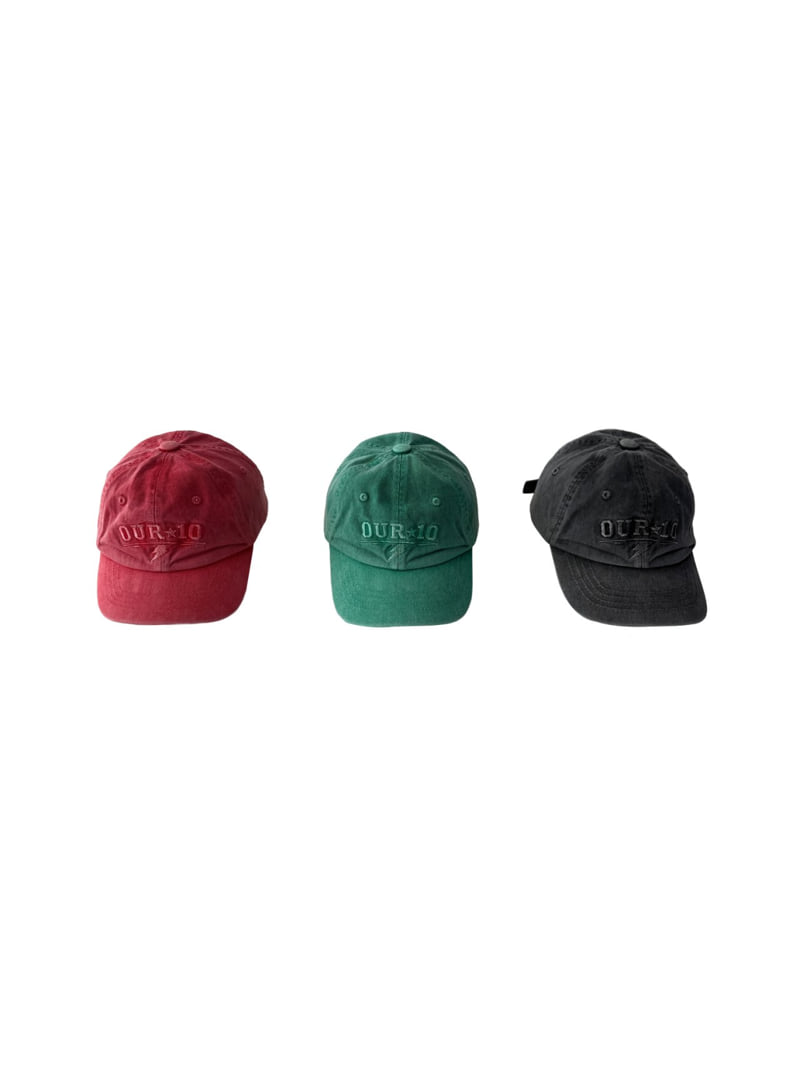 Our - Korean Children Fashion - #childofig - Thunder Garment-Dyed Ball Cap - 2