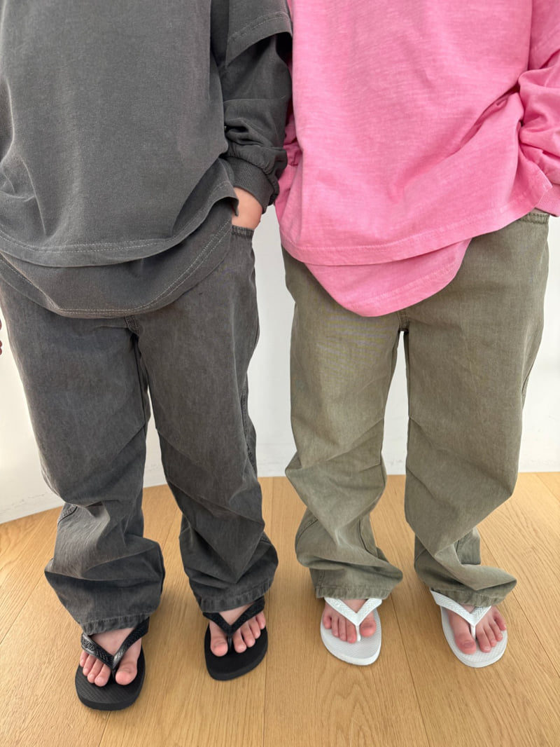 Our - Korean Children Fashion - #childofig - Garment-Dyed Layered Tee - 9