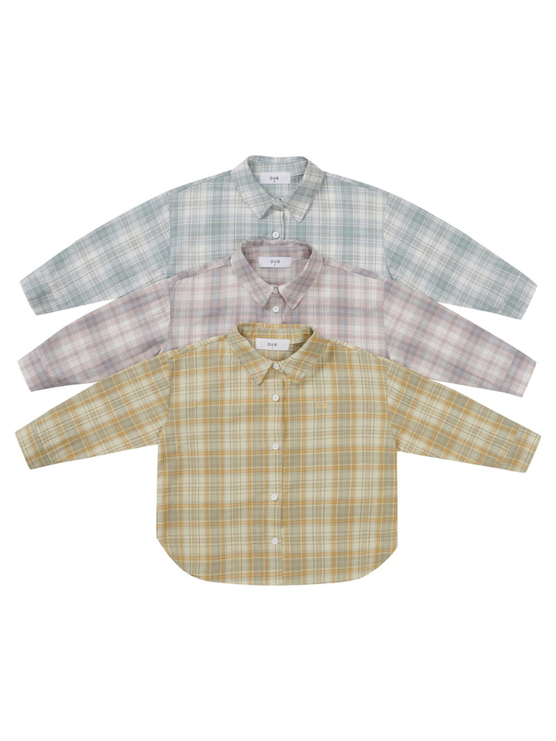 Our - Korean Children Fashion - #childrensboutique - Light Check Shirt