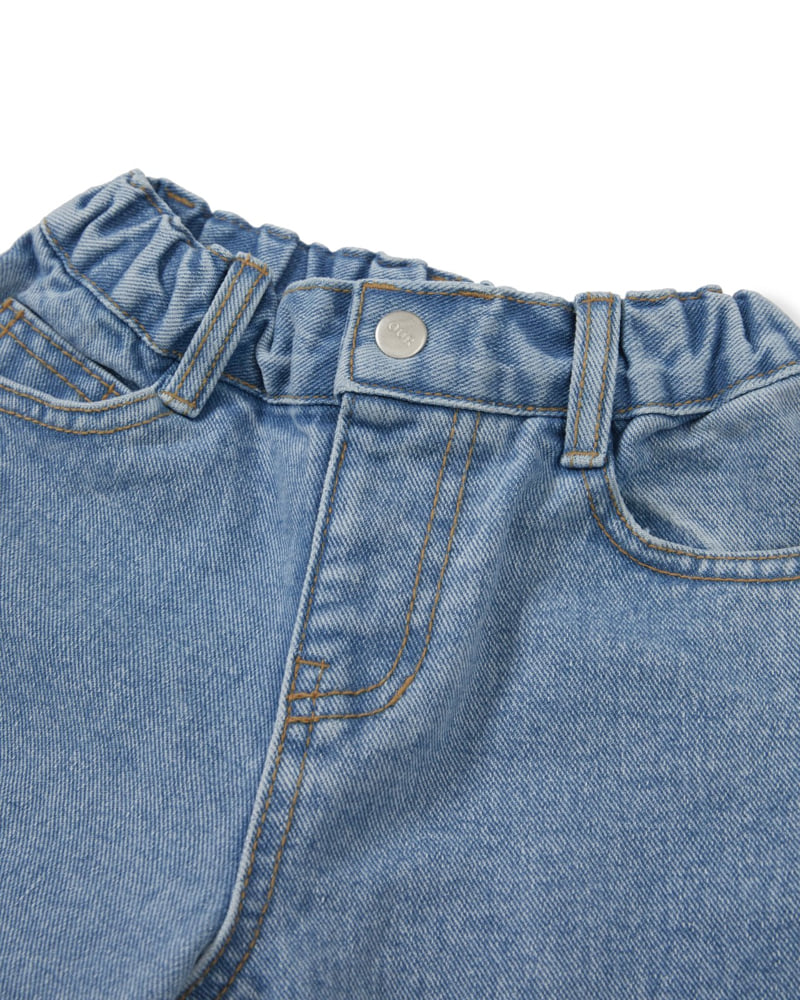 Our - Korean Children Fashion - #designkidswear - Park Bermuda Denim Pants - 3
