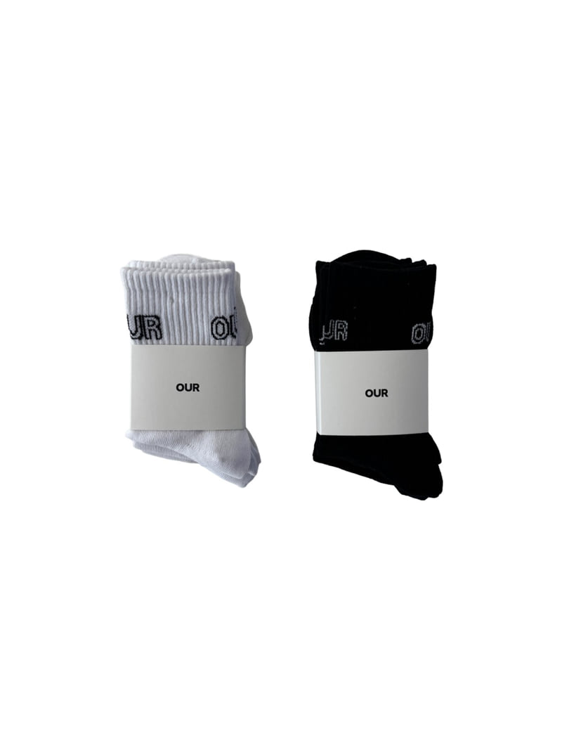 Our - Korean Children Fashion - #designkidswear - 3-Pack Running Socks