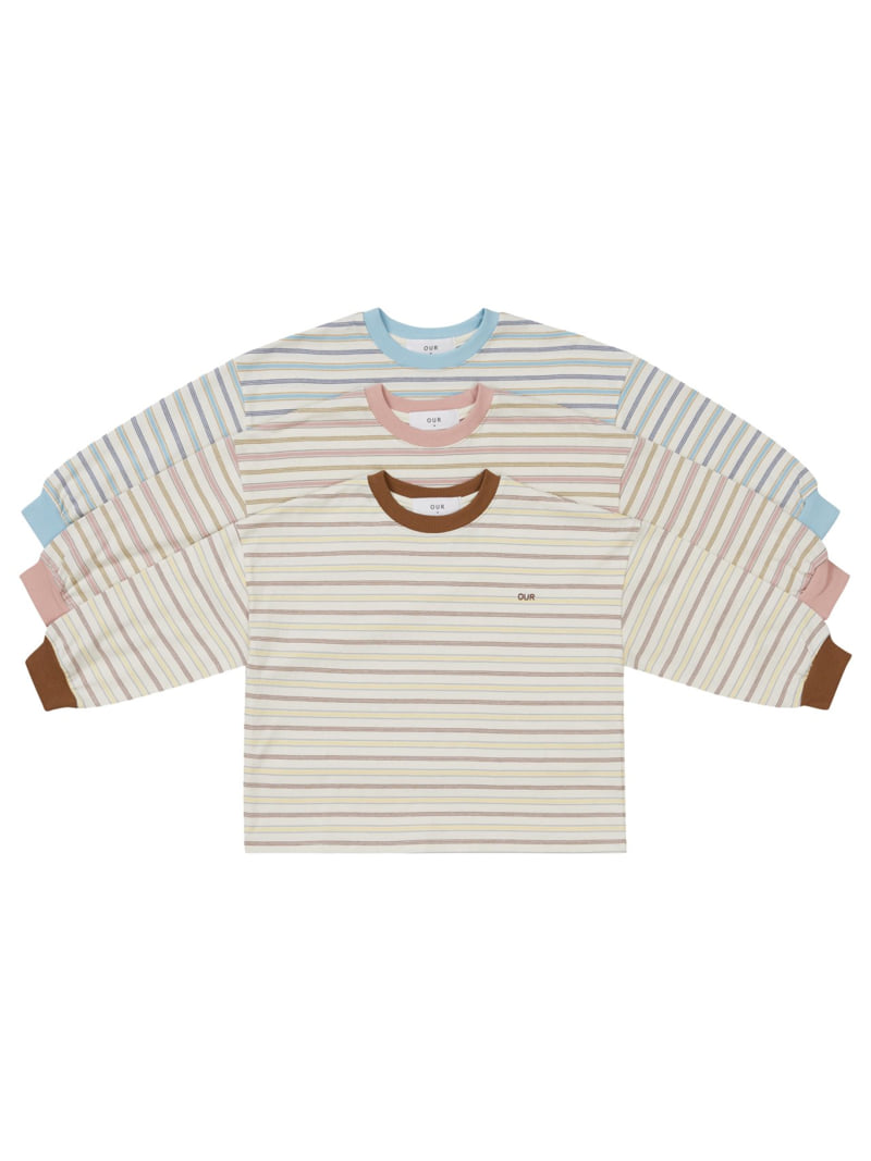 Our - Korean Children Fashion - #discoveringself - Play Striped Tee
