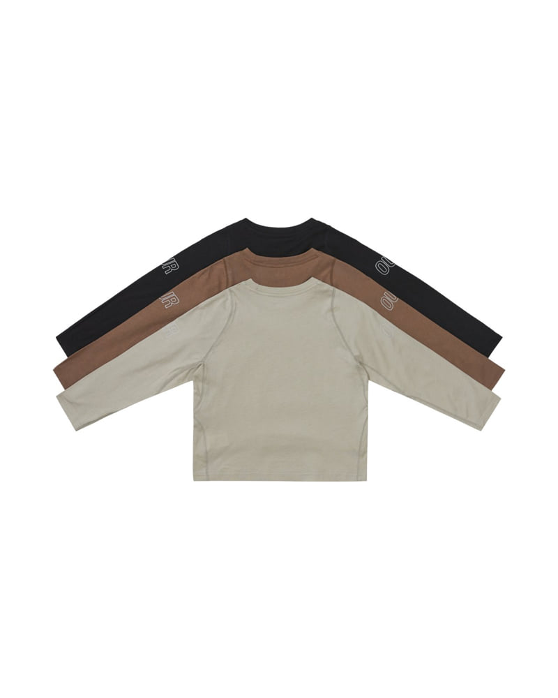 Our - Korean Children Fashion - #fashionkids - Run Logo Tee - 7