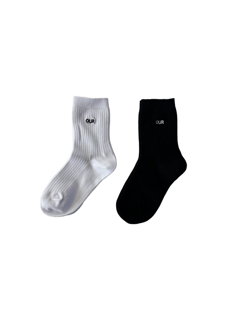 Our - Korean Children Fashion - #fashionkids - 3-Pack Basic Socks - 2