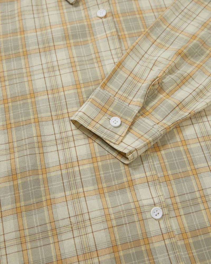 Our - Korean Children Fashion - #kidsshorts - Light Check Shirt - 5