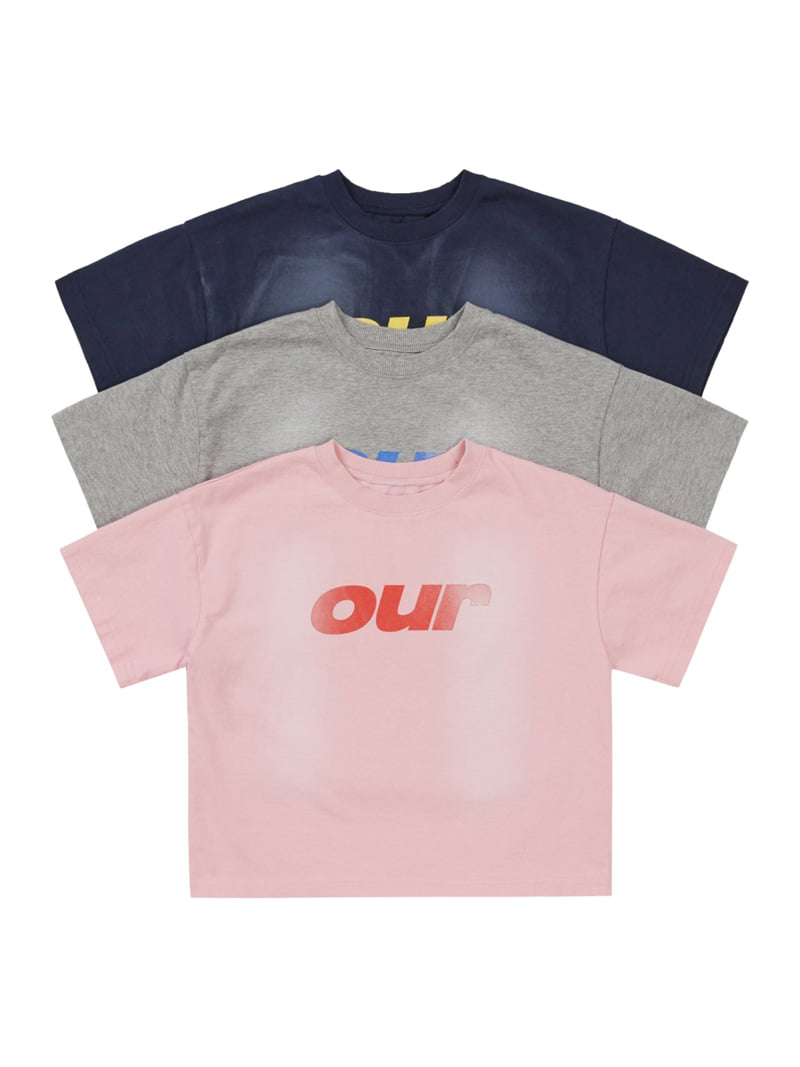 Our - Korean Children Fashion - #kidsshorts - Brush Tee