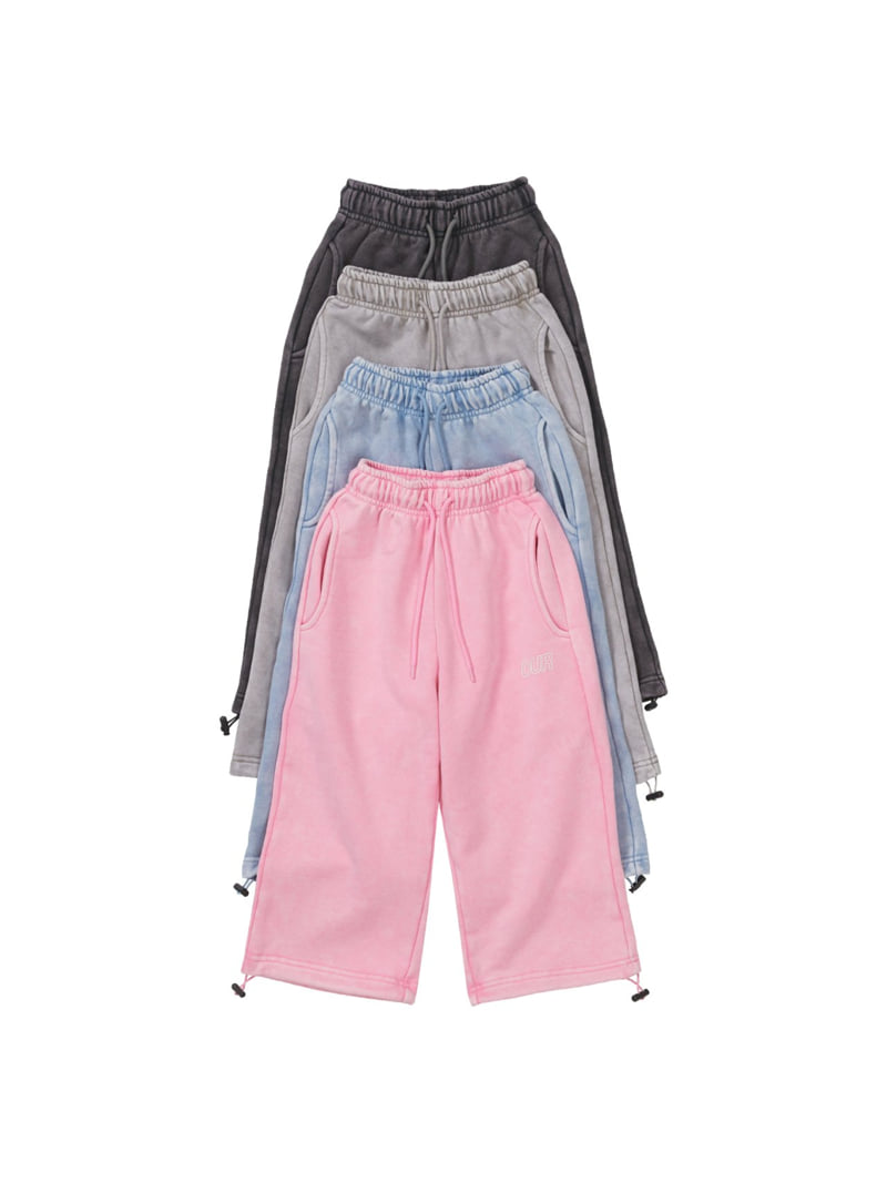 Our - Korean Children Fashion - #kidsshorts - Washed Grain Pants