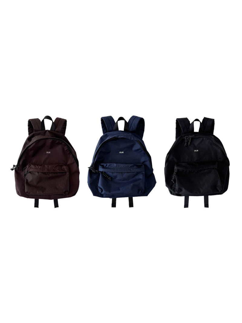 Our - Korean Children Fashion - #kidsshorts - OUR Logo Backpack