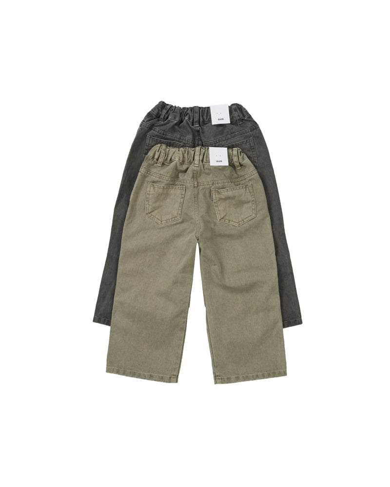 Our - Korean Children Fashion - #kidzfashiontrend - Nice Garment-Dyed Pants - 7