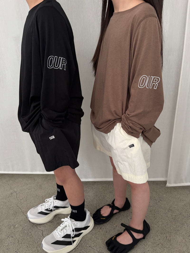 Our - Korean Children Fashion - #kidzfashiontrend - Run Logo Tee - 10
