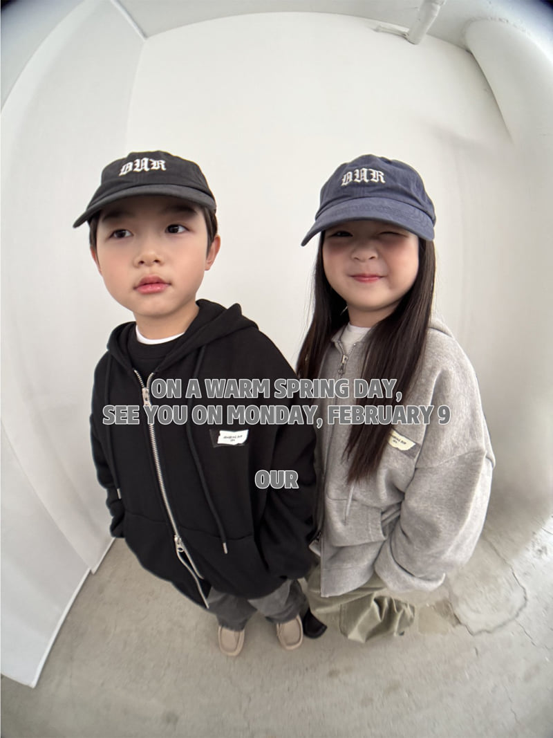 Our - Korean Children Fashion - #littlefashionista - Tape Label Hoodie - 9