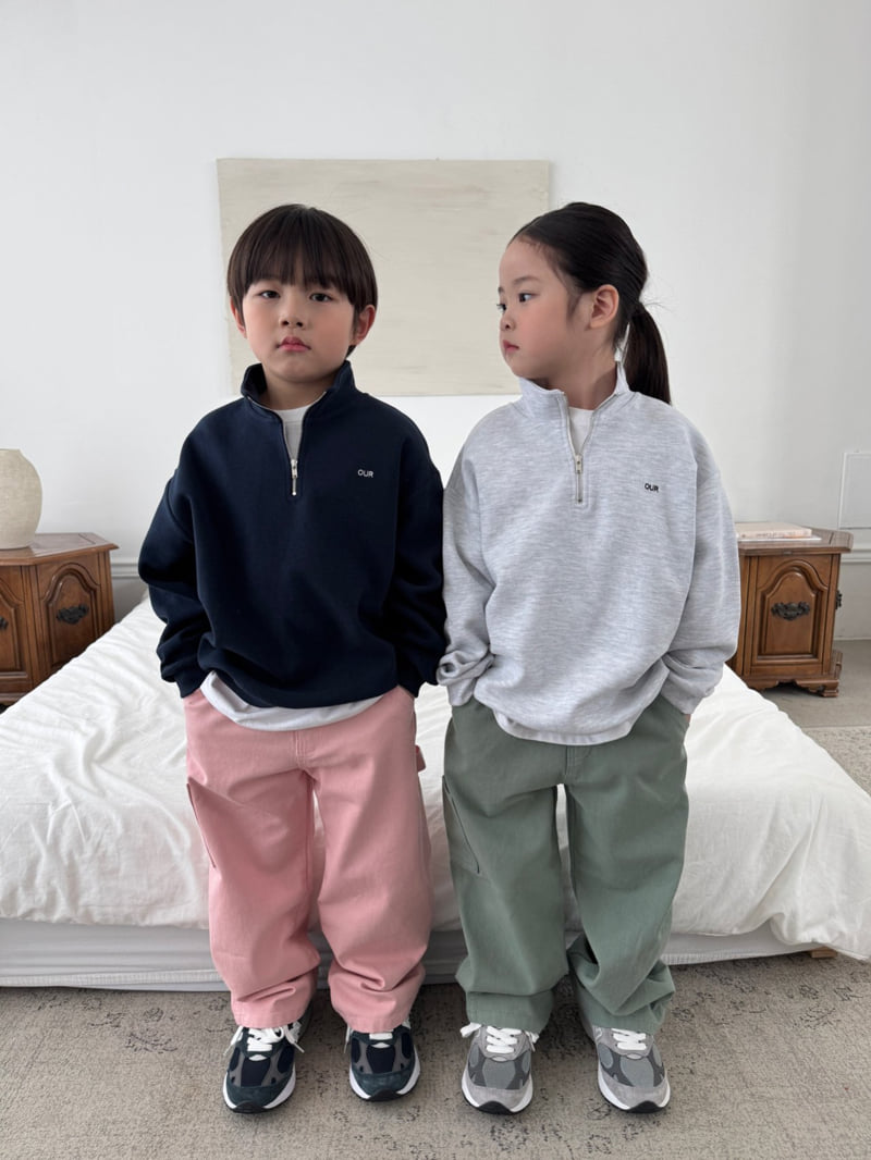 Our - Korean Children Fashion - #littlefashionista - Core Half Zip - 8
