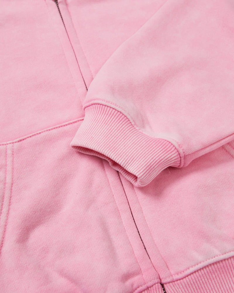 Our - Korean Children Fashion - #magicofchildhood - Grain Washed Hoodie - 5