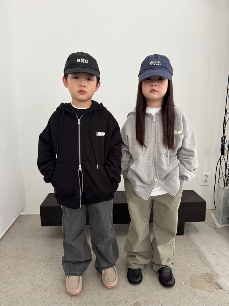 Our - Korean Children Fashion - #magicofchildhood - Tape Label Hoodie - 10