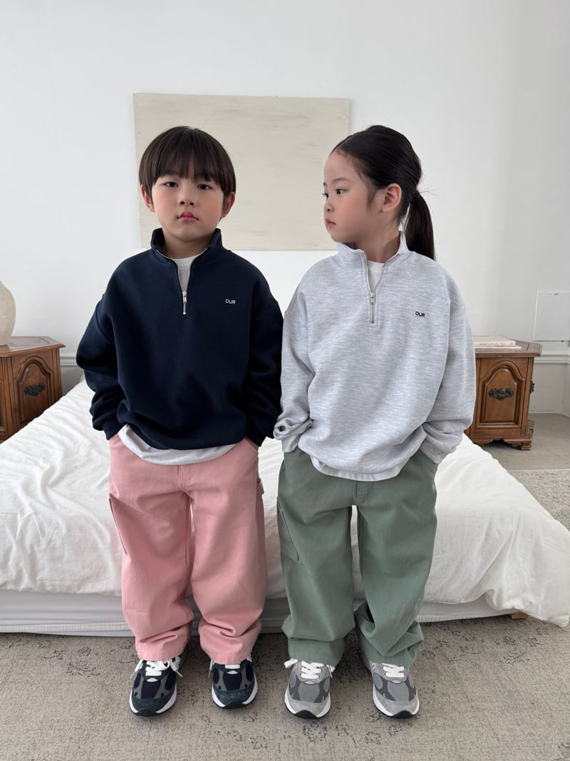 Our - Korean Children Fashion - #magicofchildhood - Core Half Zip - 9