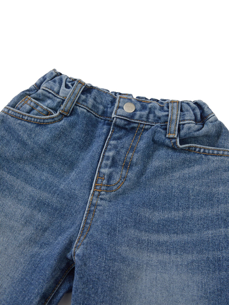 Our - Korean Children Fashion - #magicofchildhood - Youth Wide Denim Pants - 3