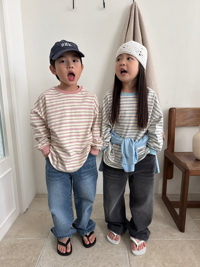 Our - Korean Children Fashion - #minifashionista - Play Striped Tee - 9
