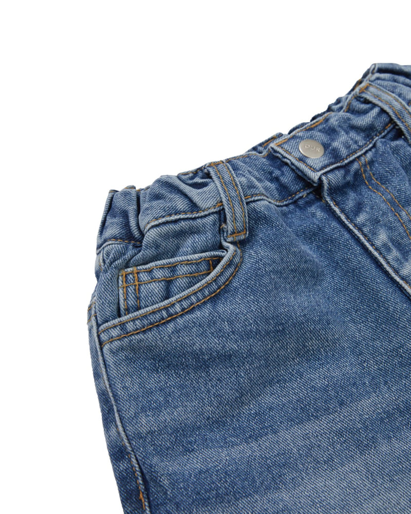 Our - Korean Children Fashion - #magicofchildhood - Youth Wide Denim Pants - 4