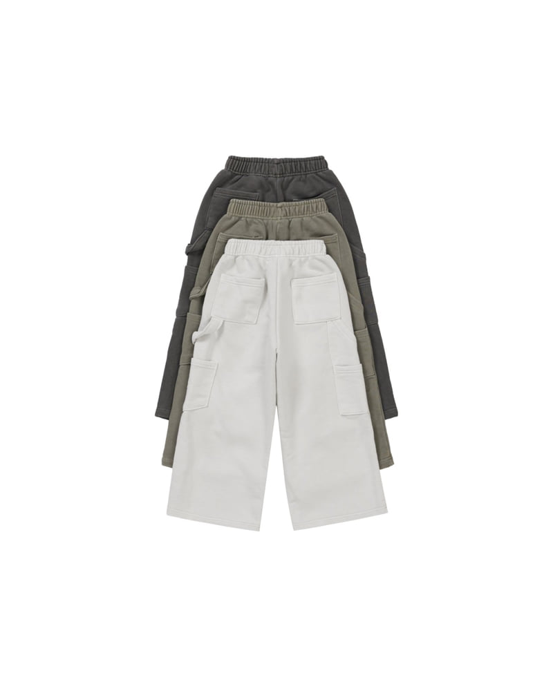 Our - Korean Children Fashion - #minifashionista - Garment-Dyed Carpenter Pants - 8